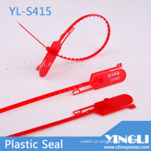 Selo de segurança de plástico descartável para contêiner e transporte (YL-S415)